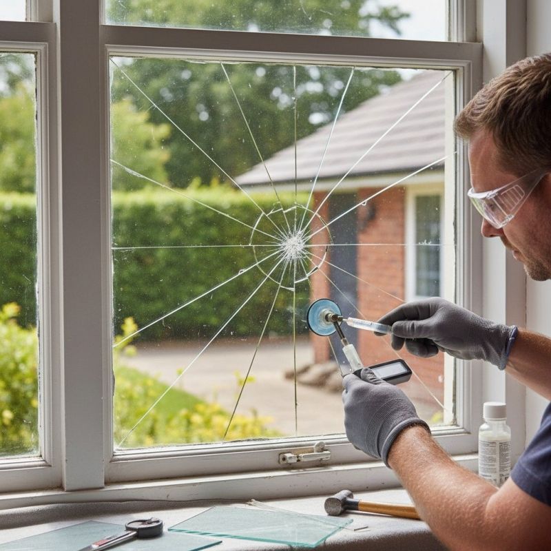 Damaged Window Repair in Alpharetta, GA